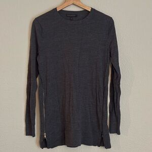 BANANA REPUBLIC Merino Wool Zip Tunic/Sweater